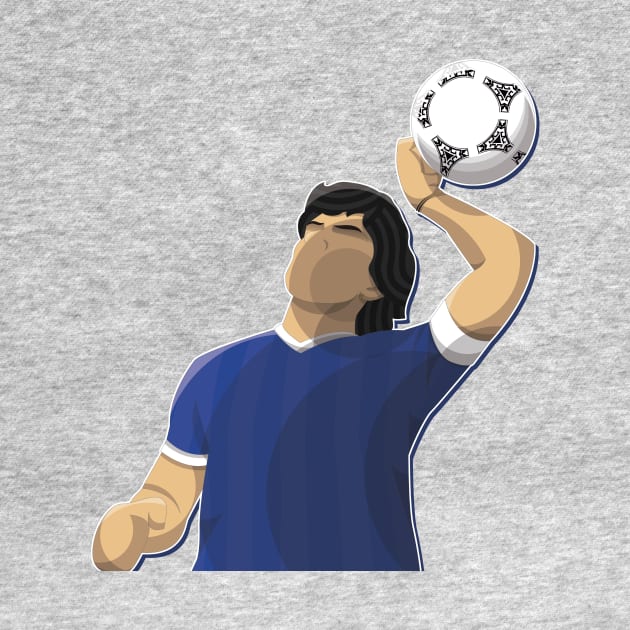 Maradona by Pedro Nuin